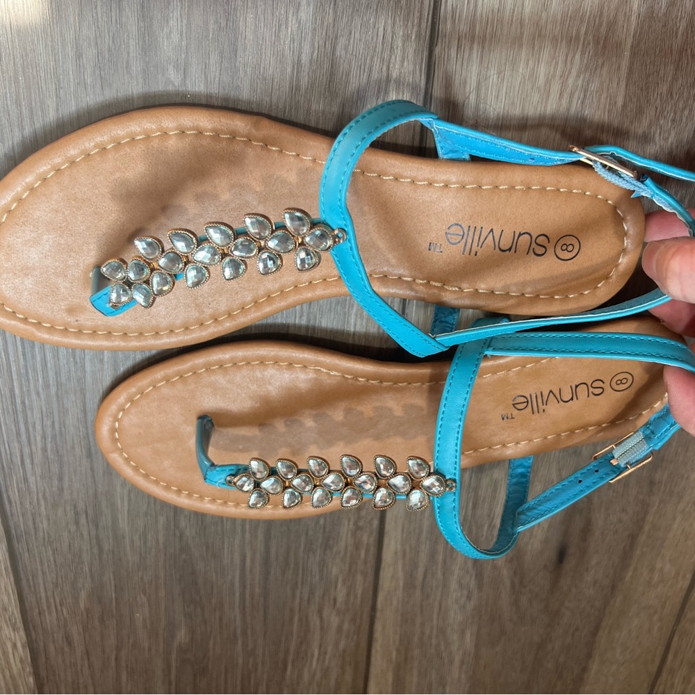 Women's Blue Sandals